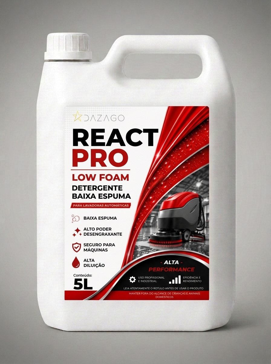 React Pro Detergente Low Foam